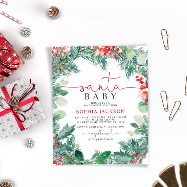 Lámina Invitación de Navidades de presupuesto de Santa Ba (Subido por el creador)