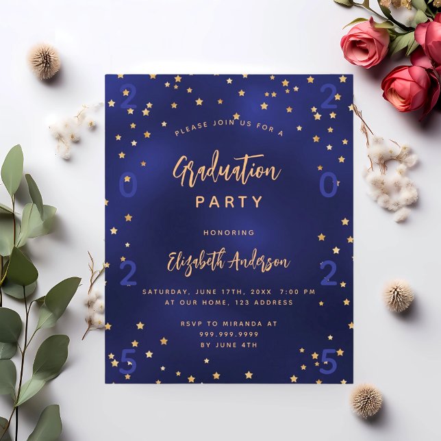 Lámina Invitación de presupuesto de fiesta de graduación  (Subido por el creador)