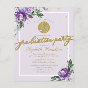 Lámina Invitación de Presupuesto Fiesta de Graduación de