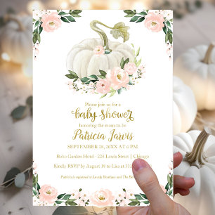 Lámina Invitación de Presupuesto para Baby Shower de Cala