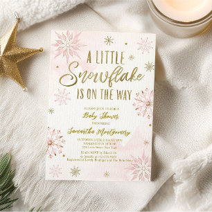 Lámina Invitación de presupuesto para baby shower de un c