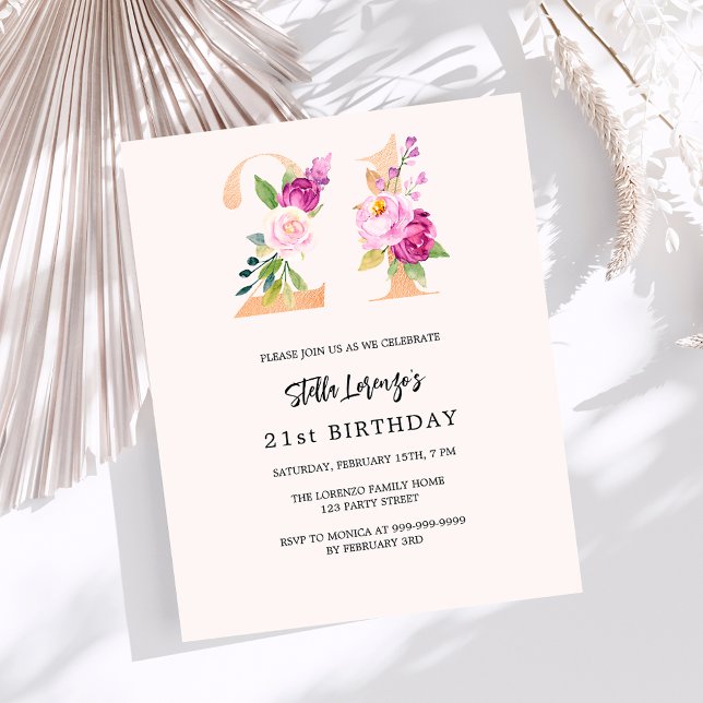 Lámina Invitación de presupuesto para cumpleaños número 2 (Subido por el creador)