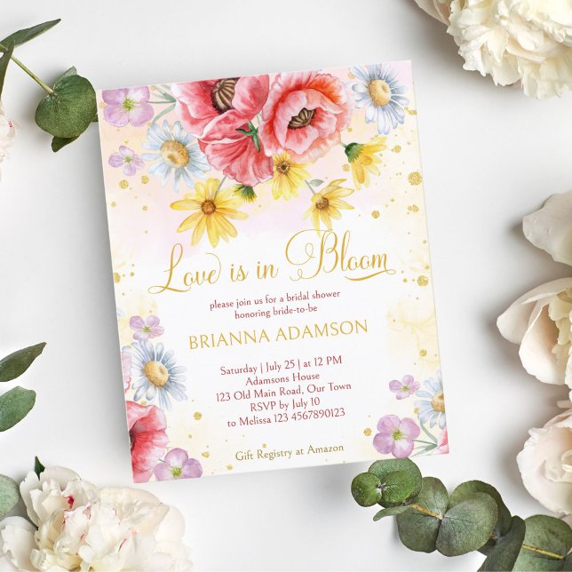 Lámina Invitación de presupuesto para ducha de novia con  (Subido por el creador)