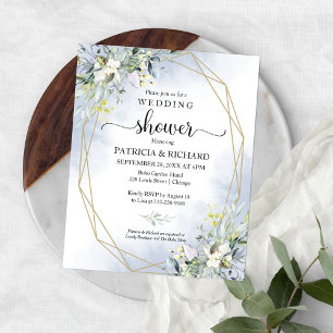 Lámina Invitación de Presupuesto para Ducha de Parejas co
