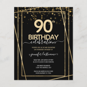 Lámina Invitación de presupuesto para fiesta de cumpleaño