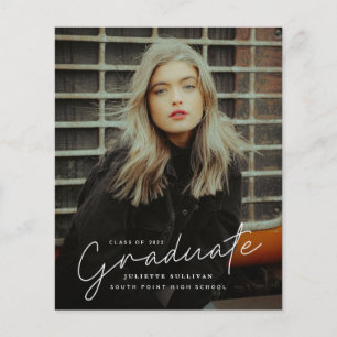 Lámina Invitación de presupuesto para fiesta de graduació