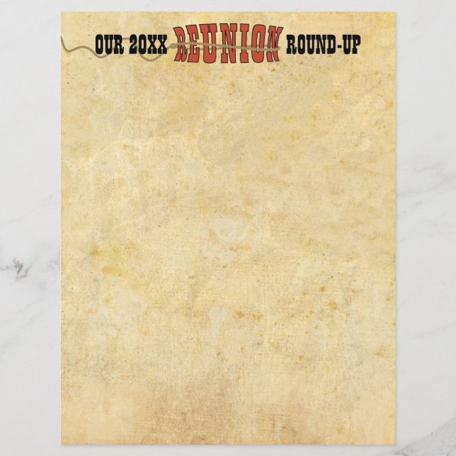 Lámina Invitación de volante por carta occidental de Reun (Anverso)