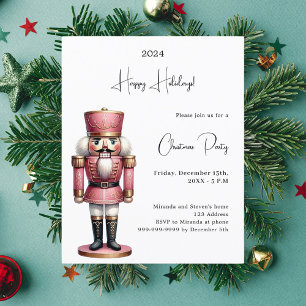 Lámina Invitación del Fiesta de Navidades de Nutcracker