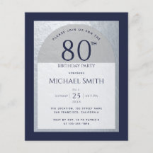 Invitación del hombre de plata azul de la Marina d