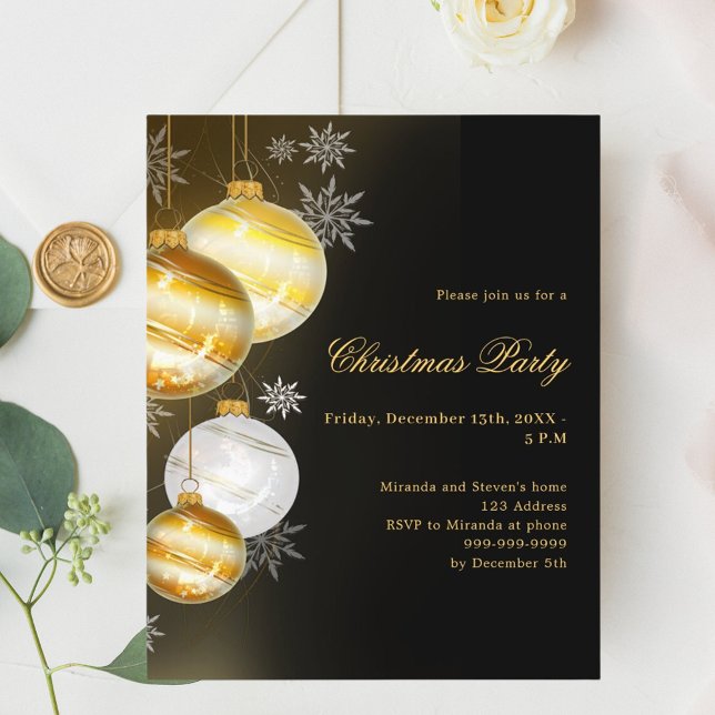 Lámina Invitación del partido a los Navidades del oro neg (Subido por el creador)
