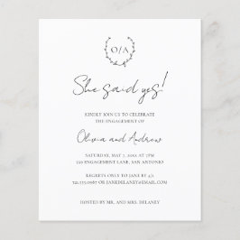 Lámina Invitación del partido de compromiso de presupuest