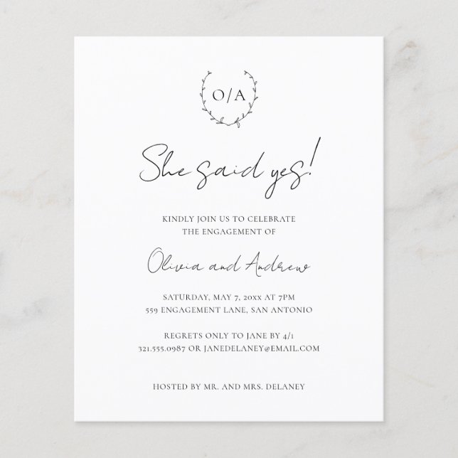 Lámina Invitación del partido de compromiso de presupuest (Anverso)