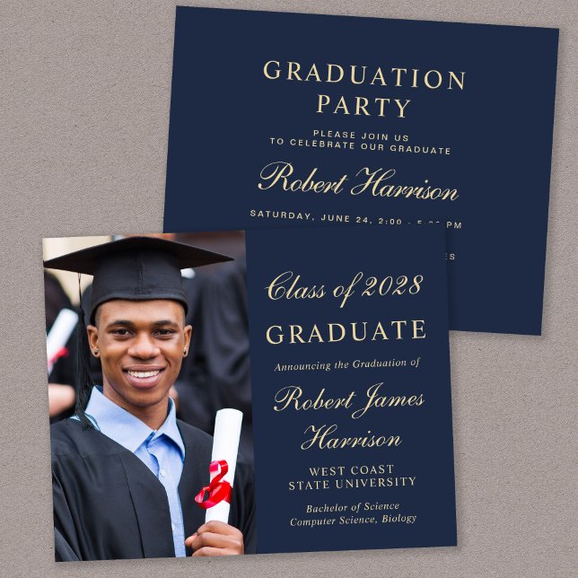 Lámina Invitación del Partido de Graduación Azul del Budg (Subido por el creador)