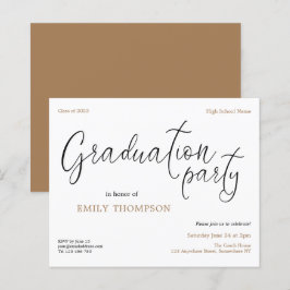 Lámina Invitación del partido de graduación de Budget Scr