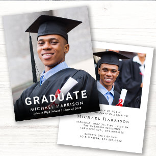 Lámina Invitación del Partido de Graduación de Fotografía