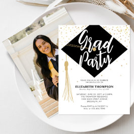 Lámina Invitación del partido de graduación de fotos de o