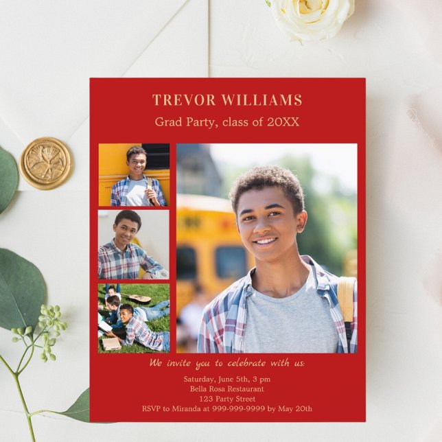 Lámina Invitación del Partido de Graduación de la Foto Ro (Subido por el creador)