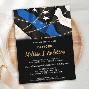 Lámina Invitación del partido de graduación de oficial de