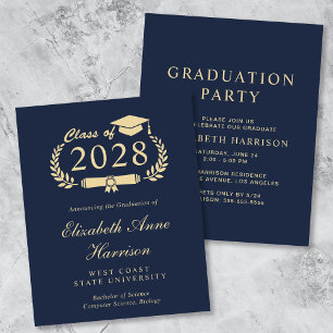 Lámina Invitación del Partido de Graduación del Colegio A