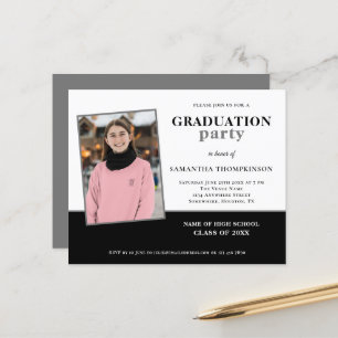 Lámina Invitación del Partido de Graduación del Nombre de
