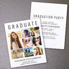 Lámina Invitación del partido de graduación fotográfica P