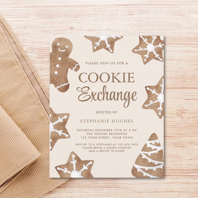 Lámina Invitación del partido de intercambio de cookies p (Subido por el creador)