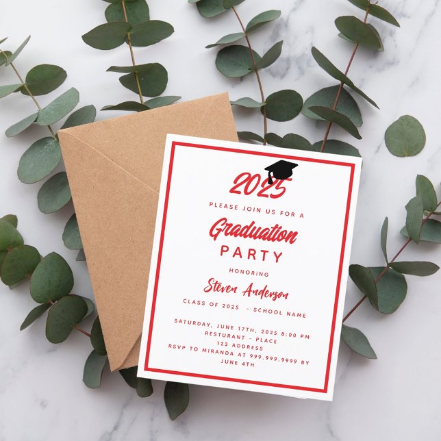 Lámina Invitación del Partido de la Graduación Blanca Roj (Subido por el creador)