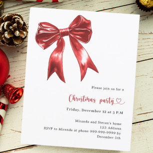 Lámina Invitación del Partido de los Navidades blancos de
