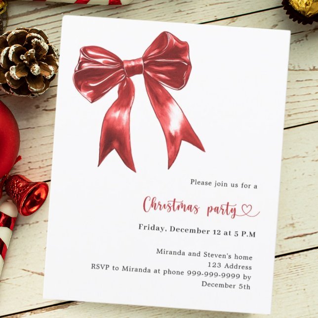 Lámina Invitación del Partido de los Navidades blancos de (Subido por el creador)