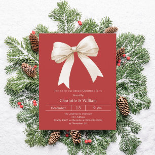 Lámina Invitación del partido de los Navidades de crema d