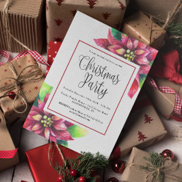 Lámina Invitación del Partido de los Navidades de la Poin