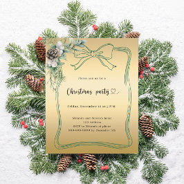 Lámina Invitación del partido de los Navidades de la vege