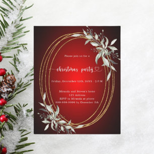 Lámina Invitación del partido de los Navidades de la vege