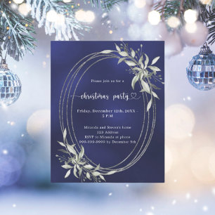 Lámina Invitación del partido de los Navidades de la verd