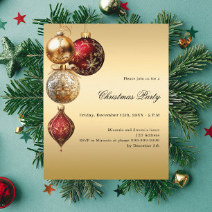 Lámina Invitación del partido de los Navidades del oro ro