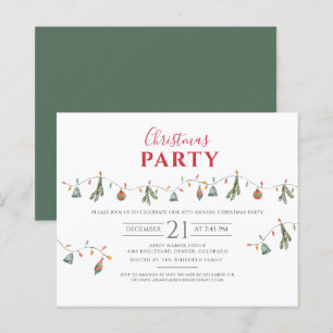 Lámina Invitación del partido de Navidades de trabajadore