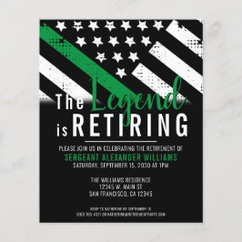 Lámina Invitación del Partido Ejército de Retiro Militar 