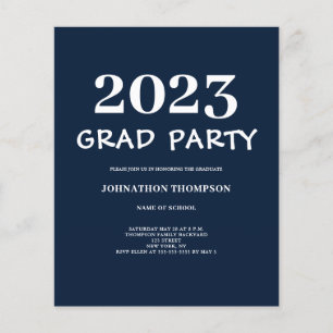Lámina Invitación del Partido Naval de Graduación Presupu