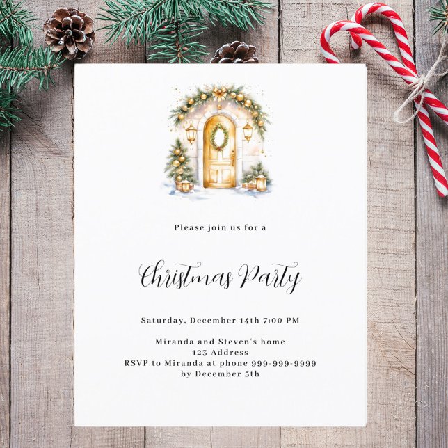 Lámina Invitación del partido Navidades de oro verde de e (Subido por el creador)