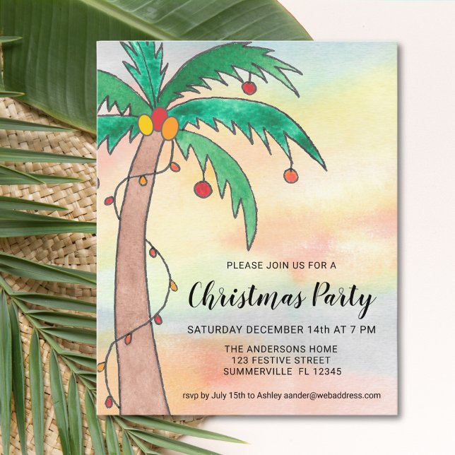 Lámina Invitación del partido Navidades de palmeras presu (Subido por el creador)