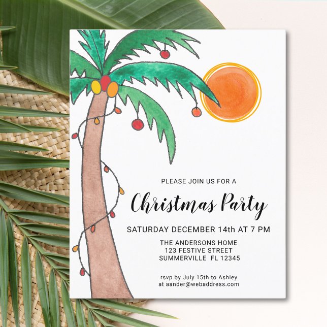 Lámina Invitación del partido Navidades Sun del árbol de  (Subido por el creador)