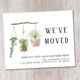 Lámina Invitación en movimiento de las nuevas plantas de 