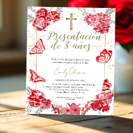 Lámina Invitación española para el presupuesto de 3 años