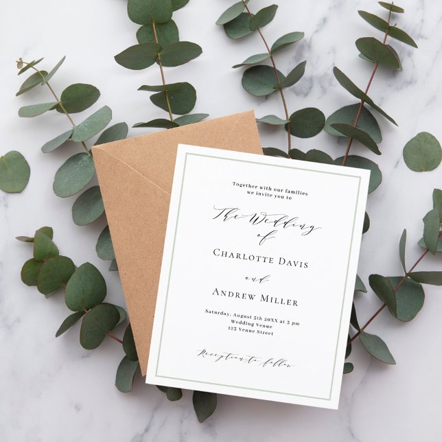 Lámina Invitación formal a la boda (Subido por el creador)