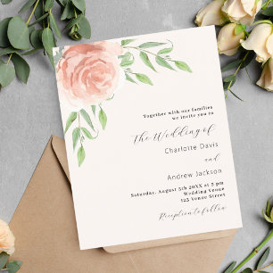 Lámina Invitación para bodas con presupuesto de energía f