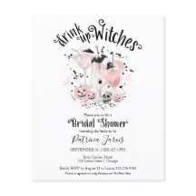 Invitación para Despedida de Soltera de Brujas con