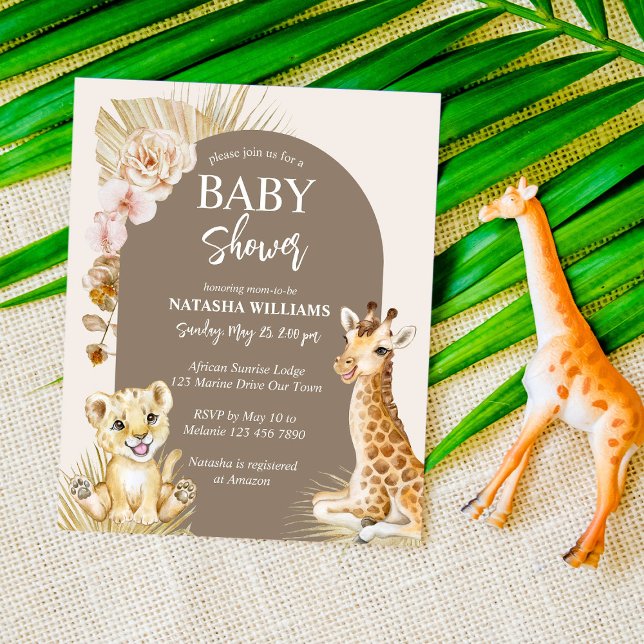 Lámina Invitación para el presupuesto de la ducha de bebé (Subido por el creador)