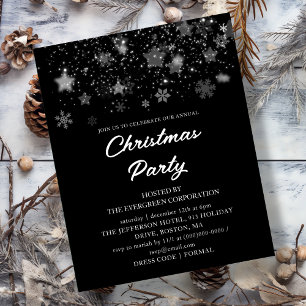 Lámina Invitación presupuestal de Fiesta de Navidades neg
