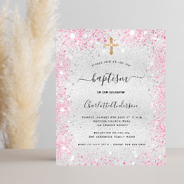 Lámina Invitación presupuestal del purpurina del chica ro