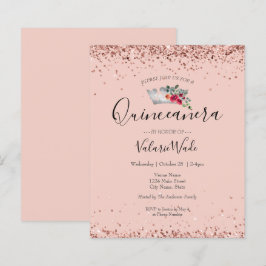 Lámina Invitación presupuestal del Purpurina Rosa Rubor Q